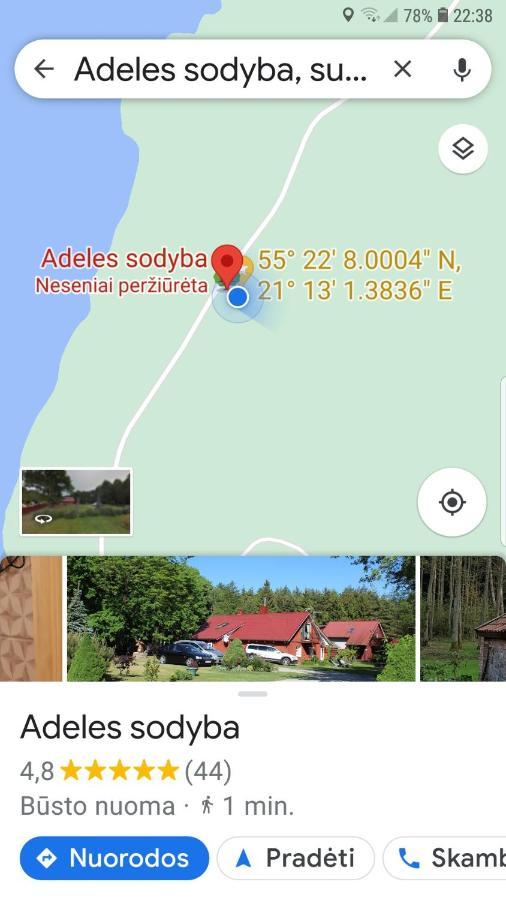 Sturmai Namelis Nr 1 Adeles Sodyba מראה חיצוני תמונה